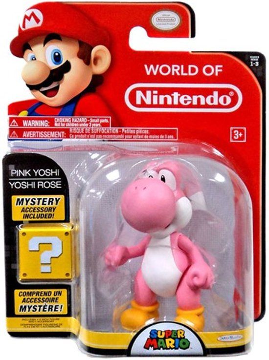 Nintendo Super Mario Yoshi Figurine in Blister Pack
