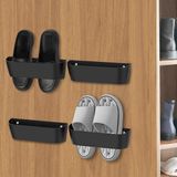 Impact Life Étagère à chaussures murale pour camping-cars - Noir