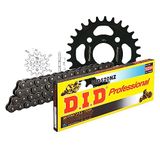 Kettingset DID Kettingset staal 520NZ / 48 clipslot voor E-ton DXL Tornado BXL Draco RXL Viper Sierra AXL NXL TXL Thunder 50/90 cc