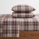 Eddie Bauer Katoenen flanellen beddengoedset, geborsteld voor extra zachtheid, gezellig huisdecor, Montlake Plaid, Full