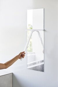 Yamazaki Magnetisch Raamtrekker - Tower - Wit - 31 cm