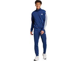 adidas Sportswear Basic 3-Stripes Tricot Trainingspak - Heren - Blauw - M