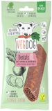 VegDog Dentals XL - Extra Lange Vegan Dental Kauwstaven - Tapioca & Biet - Gebitsverzorging voor Grote Honden
