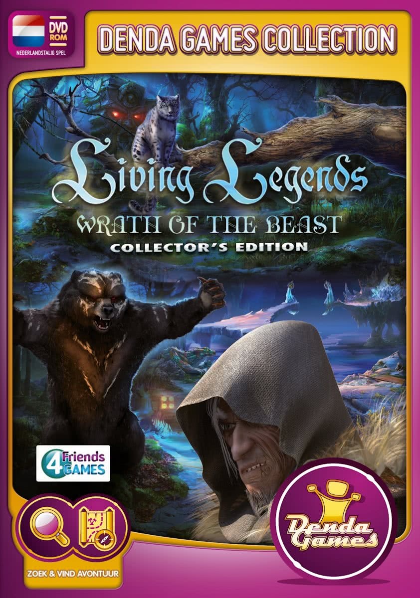 Denda Games Living Legends Wrath of the Beast Collectors Edition Windows PC