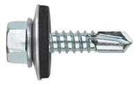 INDEX Fixing Systems VABE165532 [DIN-7504-K zeshoekige kop bedrukt. Schroef met sluitring ARVUL 5,5 x 32 P16 5,5 x 32 mm