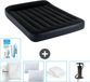 Intex Luchtbed - Twijfelaar - 137 x 191 x 25 cm - Bleu foncé