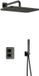 Hotbath Gal - GL106 - Inbouw Regendoucheset - Geborsteld Gunmetal PVD