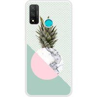 P Smart 2020 Ananas marbre bedrukt siliconen hoesje
