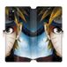 Beschermhoes Samsung Galaxy A41 Beschermhoes Leer Motief Manga Naruto Wit