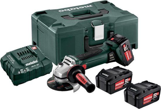 Metabo Haakse slijper W 18 LTX 125 Quick - 18V - 125mm - Accu