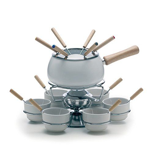 Brunch Time ExcÃlsa fondue set, 22-delig, wit