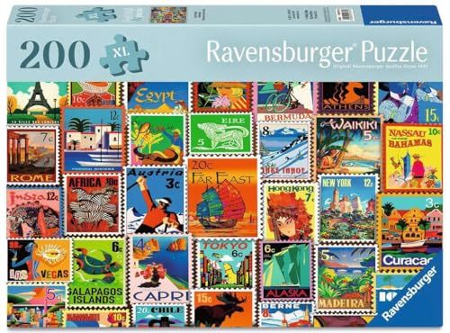Ravensburger Travel Stamps 200 PC Puzzel