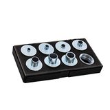 Milescraft 1228 Metalen Bushing Set - 11 st. Router Template Guide Set
