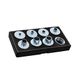 Milescraft 1228 Metalen Bushing Set - 11 st. Router Template Guide Set