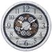 DRW Wandklok, rond, acryl, met beweging, 76 x 8,5 cm