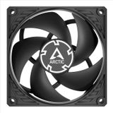 ARCTIC P9 Silent - PC-ventilator, bijzonder stille 92mm-kastventilator geoptimaliseerd voor statische druk, quasi stille ventilatormotor, 1900 rpm - Zwart