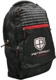 Peterson PTN GL-PS1 - Sac à dos sportif - Polyester - Compartiment pour ordinateur portable de 17 pouces - 3 compartiments - Noir