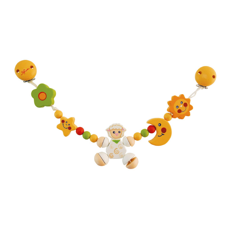 Bieco kinderwagenketting Schaap Betty