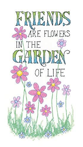 Heritage Crafts Heritage kruissteekset telstof "De tuin van het leven", telpatroon, PUGL1471-E, 10,5 x 21 cm