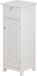 Vicco Riad Halfhoge kast – 32 x 87 cm met deur en lade Wit