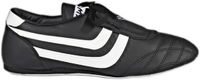 Kwon Chaussures de Taekwondo pour Enfants Noir Unisexe Similicuir