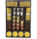 Decoris Candle Set (144 Pieces)