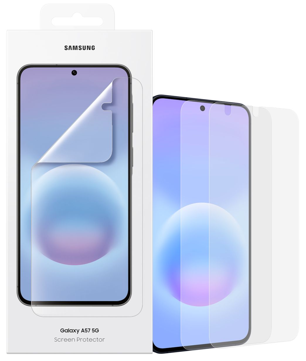 Samsung EF-UA576CTEGWW Screenprotector voor Galaxy A57 5G (2 stuks)