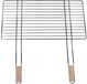 Grill Party Master Master Grill & Party MG254 - Grillrooster - 68x40cm - Chroomstaal - Houten Handgrepen