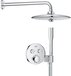 GROHE QuickFix Precision SmartControl Inbouw Douchesysteem - Rond - Chroom