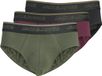 JACK&JONES JACADRIAN SOLID BRIEFS 3-PACK Windsor Wine