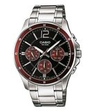 Casio Casio Collection MTP-1374PD-5AVEF Horloge - Staal - Zilverkleurig - Ø 43 mm