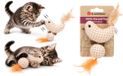 Speelgoed Flamingo SPEELGOED TEXO BAL + VOGEL ORANJE 3x15x11CM