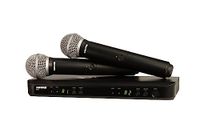 Shure BLX288E-PG58-K3E - Blx Dual & Micro ontvanger pg58 - k3e