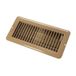 JR Products 02-29015 Gedempte Vloerregister - 4" x 10", Bruin