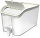 EDA Robinet distributeur de boissons / eau - 5 litres - plastique - 18 x 28 cm - distributeur de boissons pour réfrigérateur