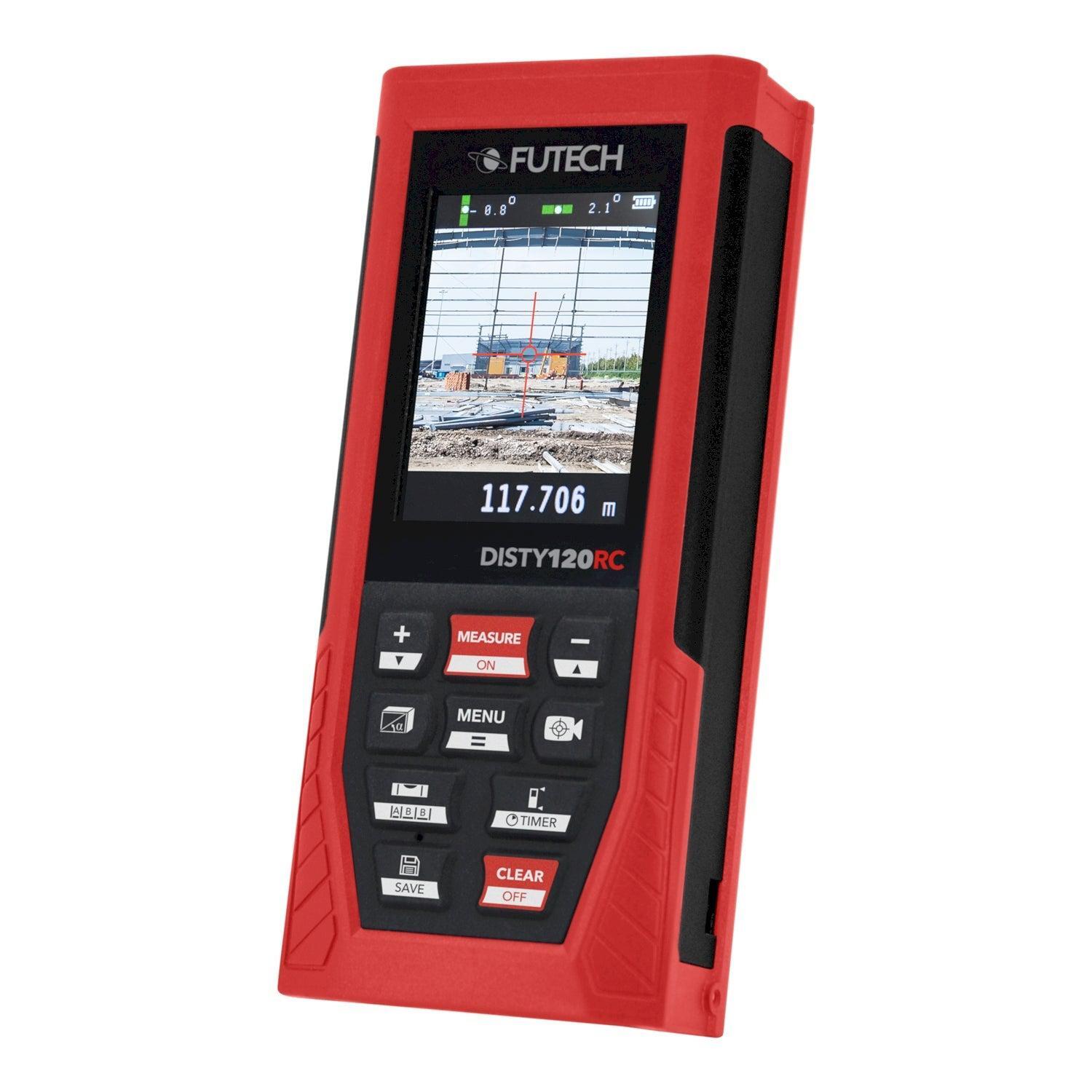 Futech Laserafstandsmeter Disty 120 Rood met Camera - 250.120RC