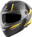 Bogotto FF404 Ezion Systeemhelm Zwart/Grijs/Geel Maat S