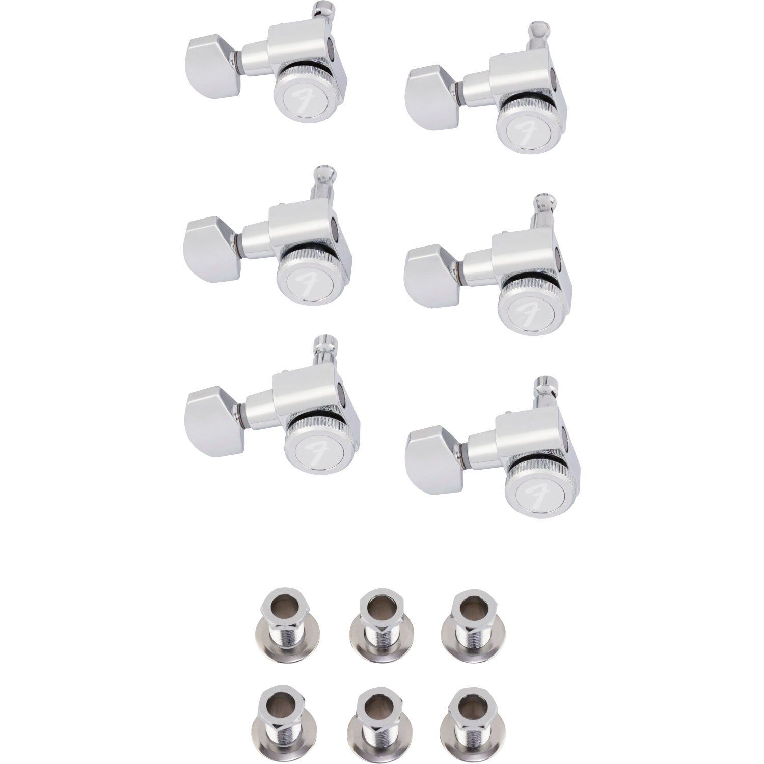 Fender Locking Tuners LH Chrome - Set of 6