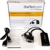 Startech VGA-naar-HDMI-adapter met USB-audio