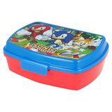 ALMACENESADAN; 5463; eerste schoolset en cadeau; bestaande uit rechthoekige sandwichbox, meerkleurig, herbruikbaar product, BPA-vrij (Sonic)