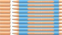 Schneider Schrijfwaren Schneider balpen - Slider Edge pastel - XB - pastel peach - 10 stuks