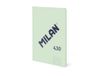 MILAN® Notitieboek A6 geruit groen 48 vellen