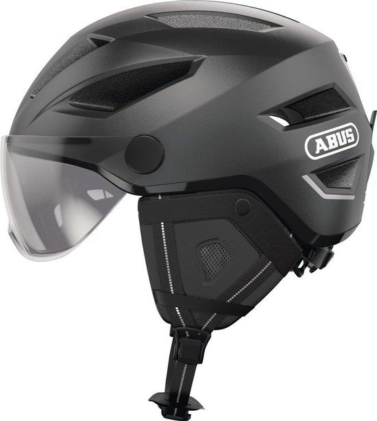 ABUS Pedelec 2.0 ACE Fietshelm - Titan - Maat L (56-62 cm) NTA gekeurd