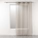 Douceur d'Intérieur Telma ooggordijn, polyester, taupe, 140 x 240 cm