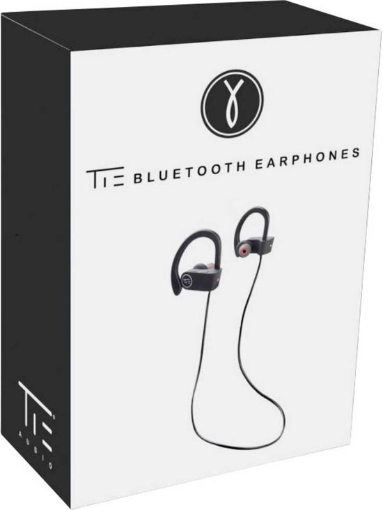 TIE Bluetooth In Ear Sport oordoppen zwart