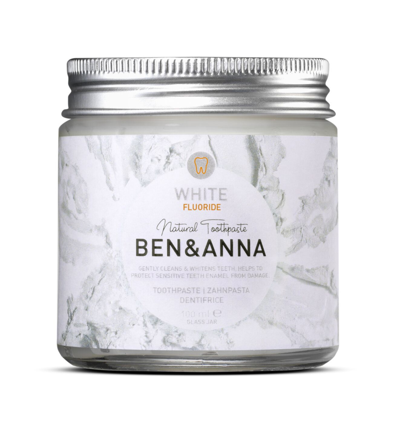 Ben & Anna Whitening Tandpasta - 100ml - Met Fluoride