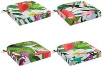 vidaXL - 4-delige zitkussens SOEST - 100% Polyester - Meerkleurig