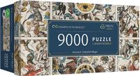 Trefl Legpuzzel Oude Hemelkaarten - Nostalgische Landkaart Puzzel