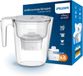 Filtre à eau sans marque avec 6 cartouches filtrantes de remplacement Micro X-Clean - blanc, 2,6 litres