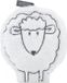 Fashy Dolly het schaap knuffel kersenpit - warmteknuffel